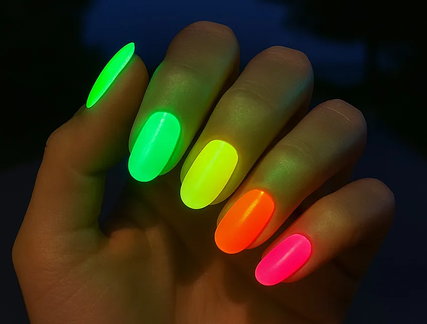 “Glow in the dark” hatás