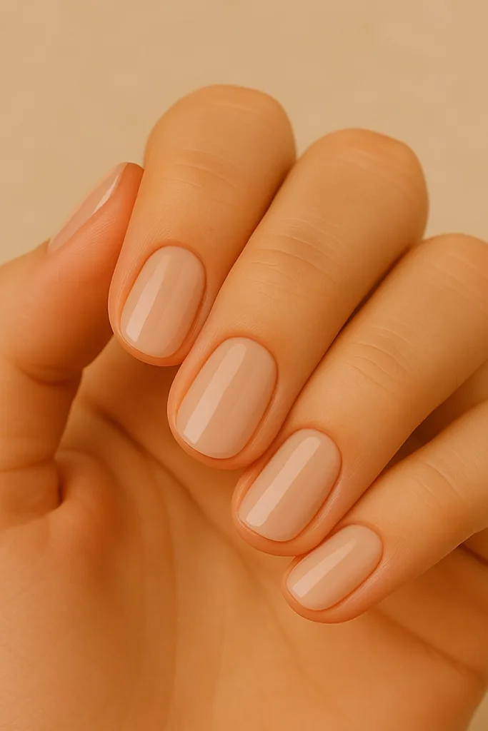 Nude gél lakk elegáns megjelenéshez