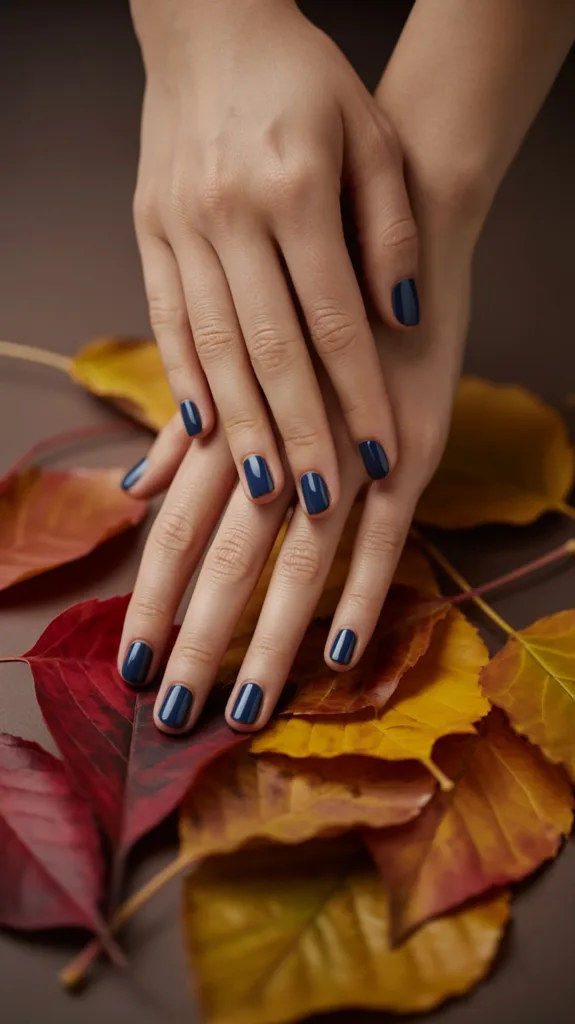 mélykék körmök 2025