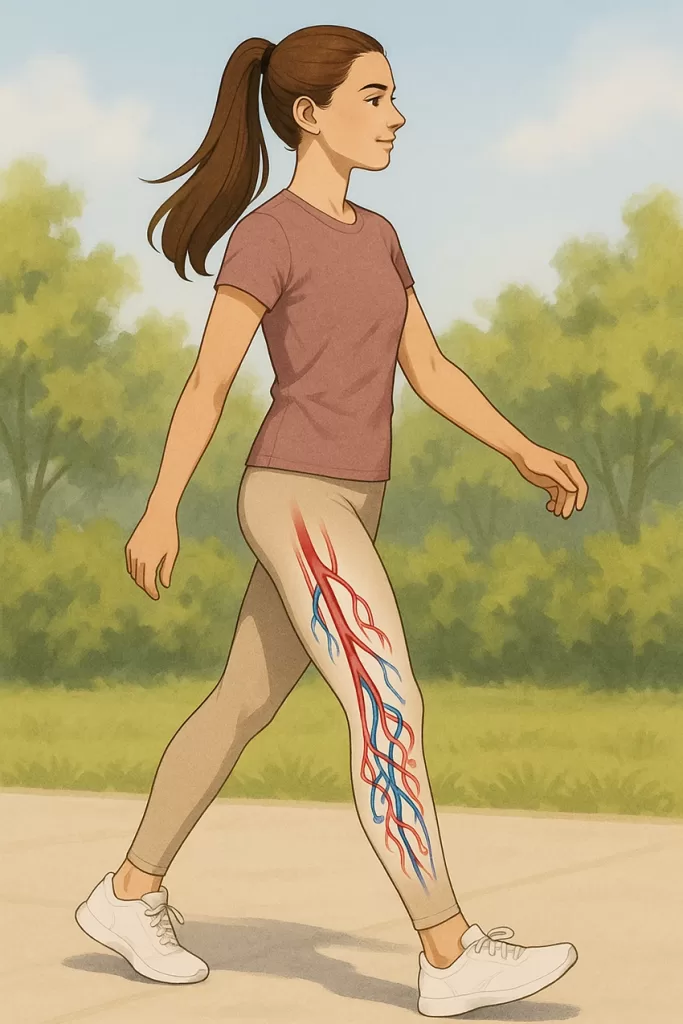 Bőr közeli fotó élénk vérkeringéssel