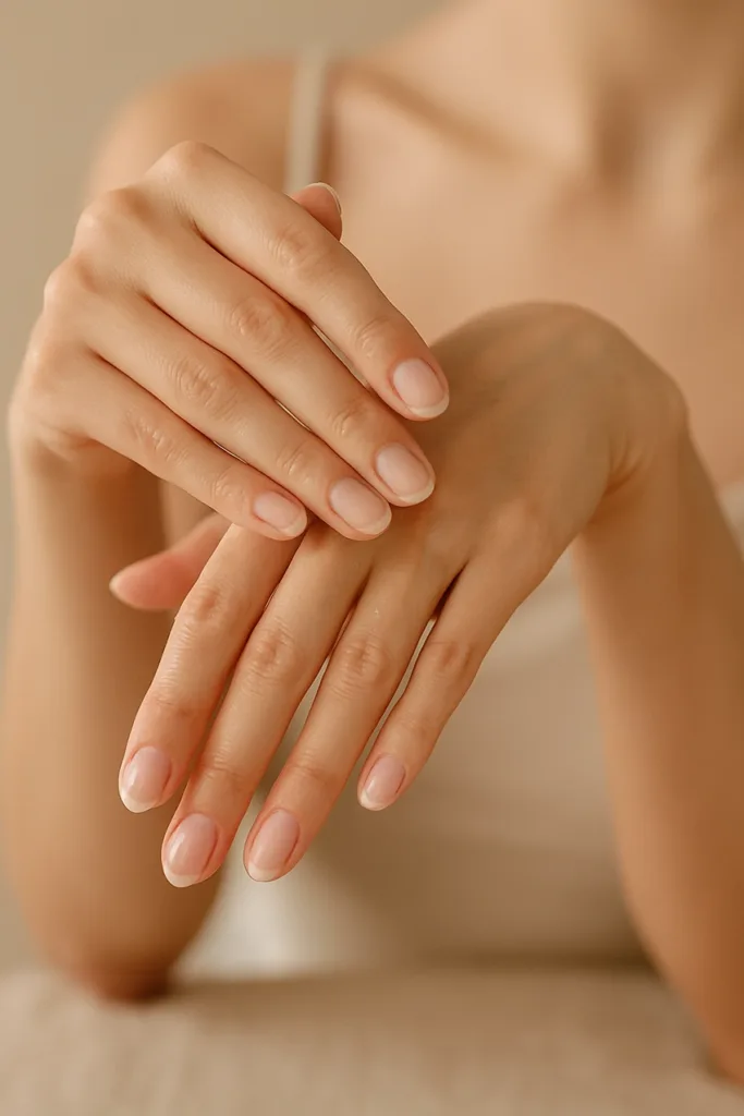 körömápolás olajjal