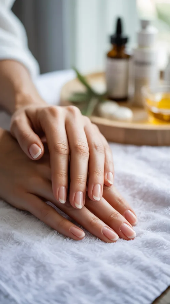 egészséges természetes körmök