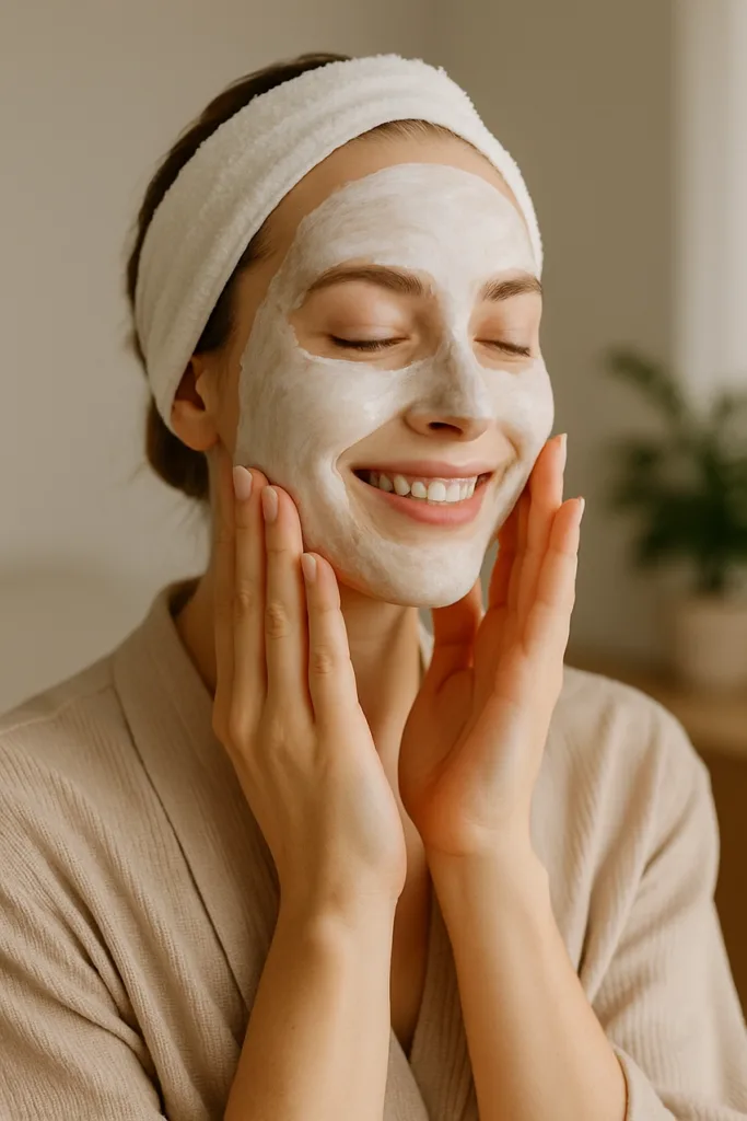 szépségápolási rutin – heti arcpakolás